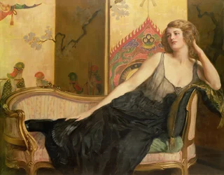 Liegende Frau